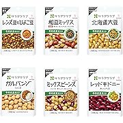 【5%OFF】キユーピー サラダクラブ 豆活6種セット