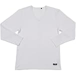 【値下げ】【449円】 HIROKO KOSHINO メンズ ベアツイル V首 長袖Tシャツ