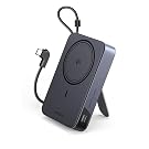 【プライム感謝祭】【34%OFF+20%OFF】【4,511円】 UGREEN Qi2 15W マグネット式ワイヤレス充電 MagSafe対応 ケーブル/スタンド付き 10000mAh モバイルバッテリー 【送料無料】
