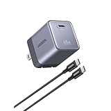 【期間限定セール+5%OFF！】UGREEN Air 65W USB-C 超小型折りたたみプラグ採用GaN急速充電器100W USB-Cケーブル付きが3,049円