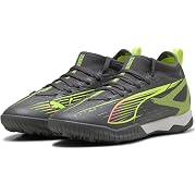 【ポイント84%還元】PUMA(プーマ) ウルトラ 5 マッチ TT + MID サッカースパイク マット エイジド シルバー/イエロー アラート 23.5cm