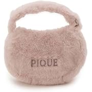 【ポイント28%還元】gelato pique(ジェラート ピケ) エコファーハンドルポーチ レディース PNK
