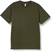 【ポイント13%還元】glimmer(グリマー)4.4oz ドライTシャツ クルーネック レディース アーミーグリーン Mサイズ