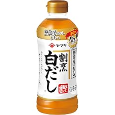 【スマイルSale】【784円】 ヤマキ 割烹白だし 500ml×4本