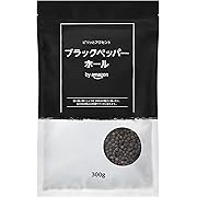 【ポイント26%還元】by Amazon ブラックペッパー ホール 黒胡椒 300g