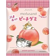 栄光堂ファクトリー ｍｏｆｕｓａｎｄぷよむにピーチグミ 50g×12袋