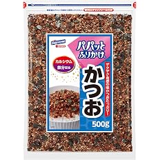 【50%OFF】【550円】 はごろも 業務用 パパッとふりかけ かつお チャック付き大袋 500g