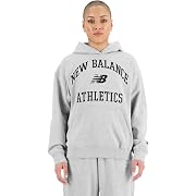 new balance(ニューバランス)Athletics Varsity オーバーサイズ パーカー レディース アスレチックグレー Lサイズ