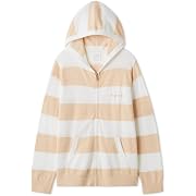 【ポイント20%還元】gelato pique(ジェラート ピケ)スムーズィー2ボーダーパーカ オレンジ  Free Size