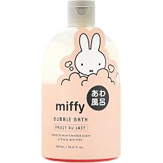 【スマイルSale】【44%OFF】【733円】 GPP ミッフィー モコモコ泡風呂バブルバス 甘いフルーツオレの香り 500ml