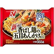 [冷凍] ニチレイ 香ばし麵の五目あんかけ焼そば 355g×4袋