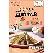 壮関 そうかんの茎めかぶ梅しそ味 24g×6袋