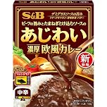 【定期便で1個あたり85円】【572円（定期便508円）】 エスビー食品 あじわいカレー濃厚欧風 150g×6個