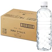 【ポイント21%還元】by Amazon 天然水 ラベルレス 500ml ×24本