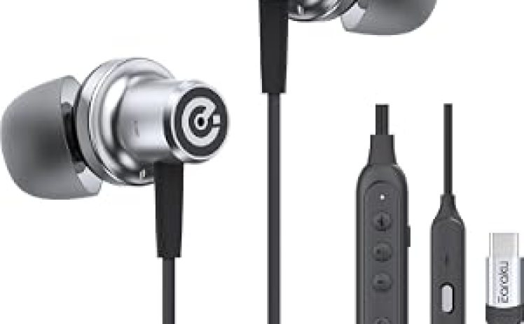 【2,221円-1,333pt】Earaku StableLine J232 USB-C 有線イヤホン ANC搭載