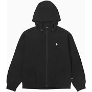 【ポイント64%還元】Converse(コンバース) DOUBLE WEAVE BACK LOGO JACKET LADIES レディース ブラック Mサイズ