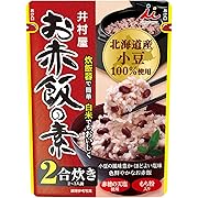 【ポイント21%還元】井村屋 ２合用 お赤飯の素 130ｇ×12袋