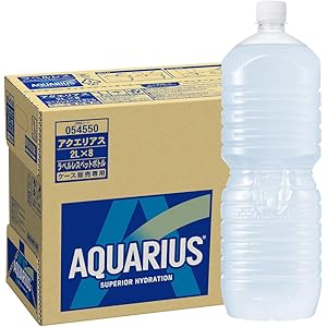 【熱中症対策に】アイソトニック飲料 アクエリアス ラベルレス 2L PET×8本 送料込1,350円(168.8円/本)