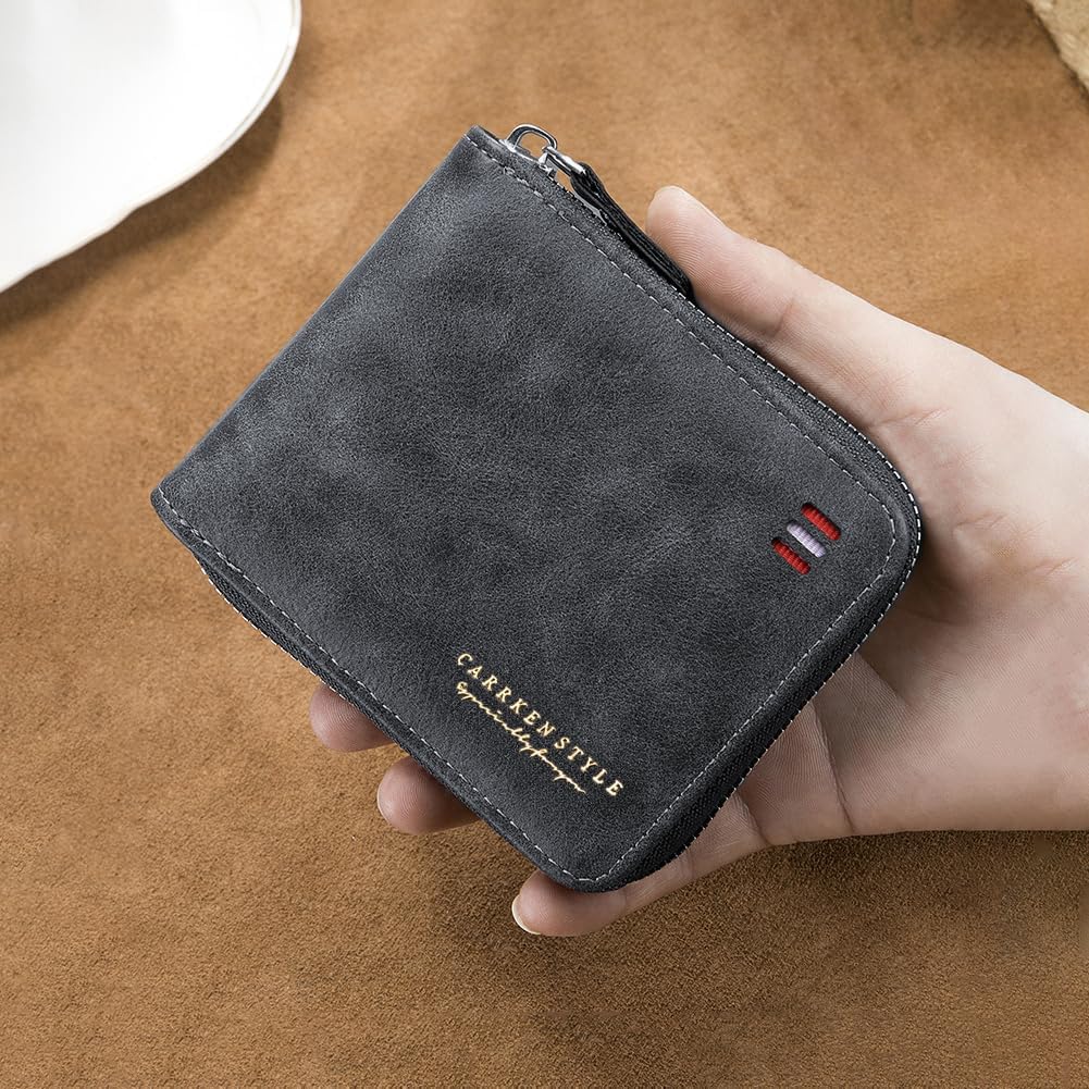 【187円】 Amazon Haul ヴィンテージジッパー 二つ折り財布 【送料無料】