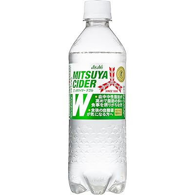 【25%OFF】【トクホ・対象者限定】アサヒ飲料 三ツ矢サイダー W 485ml×24本 送料込2,271円(94.6円/本)