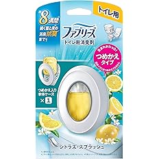 【47%OFF】【485円】 ファブリーズ トイレ用 消臭・芳香剤 シトラス・スプラッシュ 詰め替え入り本体 6.3mL