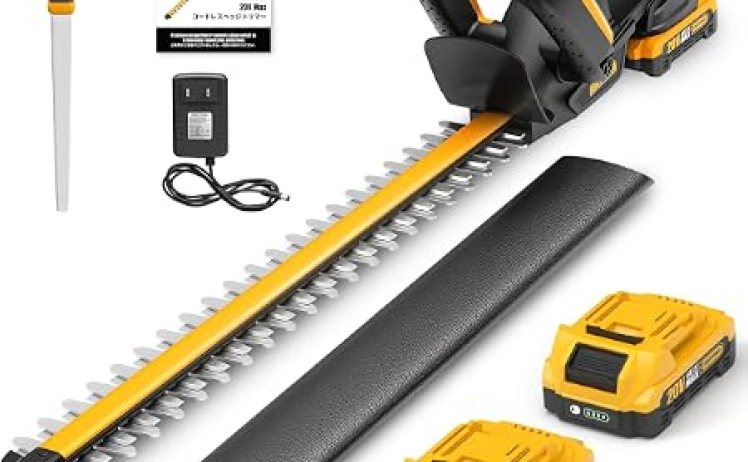 【7,499円】Alloyman ヘッジトリマー 充電式