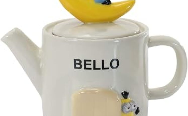 【2,838円-1192pt】 ミニオンズ ティーポット 茶こし付き
