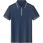 【70%OFF】【590円】 ironant メンズ ハーフジップ ポロシャツ