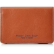 Muddy Jack Soup(マディジャックスープ)COLORS カードケース 牛革 薄型 日本製 キャメル