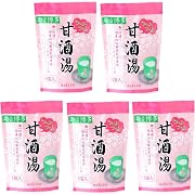 シンセイ商事鳥土本舗 元祖博多 つぶつぶ甘酒湯 15g×6P(90g)×5個