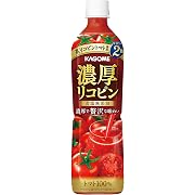 【5%OFF】カゴメ トマトジュース 濃厚リコピン 食塩無添加 720mlペットボトル×15本