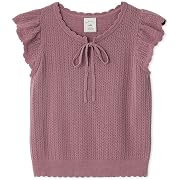 【ポイント18%還元】gelato pique(ジェラート ピケ)クロシェプルオーバー レディース ピンク Free Size