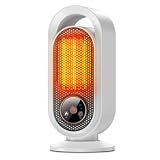 Dibuy セラミックヒーター 2秒速暖 1200W/900W/600W 3段階温度調整 タイマー付きが3,380円