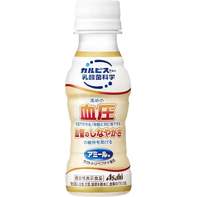 【5%OFF】【機能性表示食品】アサヒ飲料 アミール W 100ml×30本 送料込2,166円(72.2円/本)【さらに10％OFFも】