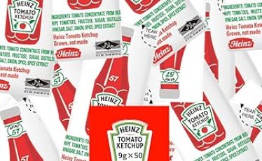 【571円】ハインツ(HEINZ) トマトケチャップ 9g×50個入