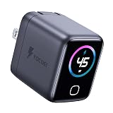 【50%OFF！】YOCOEI スマートディスプレイ搭載 45W PD充電器が1,990円送料無料