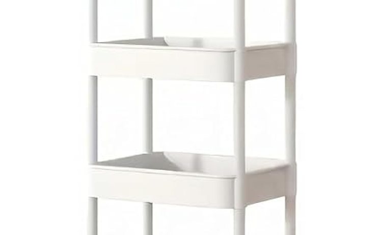 【500円】キャスター付き  4段 収納ワゴン