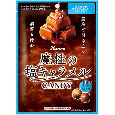 【沼にハマる】カンロ 魔性の塩キャラメルキャンディ 65g×6個 送料込904円(150.7円/個)【濃厚な味わい】