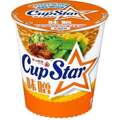 サンヨー食品 サッポロ一番 カップスター 味噌 78g×12個 税込1,283円(106.9円/個) プライム会員送料無料
