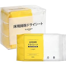 【40%OFF】【942円（定期便848円）】 by Amazon 床用掃除ドライシート 40枚入×3パック