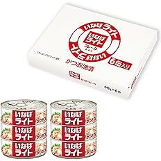 【40%OFF】【600円（定期便500円）】 いなば ライトフレーク 60g×6缶箱入り