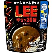 【ポイント23%還元】ビーフカレーLEE 大盛り辛さ×20倍 230g×5個