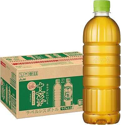 【15%OFF】アサヒ 十六茶 ラベルレス 630ml×24本 送料込1,389円(57.9円/本)