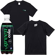 green cola(グリーン コーラ) 500ml×24本 [Tシャツ(Mサイズ)]