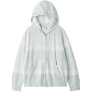 【ポイント49%還元】gelato pique(ジェラート ピケ)スムーズィーliteグラデーションボーダーパーカ レディース MNT Free Size