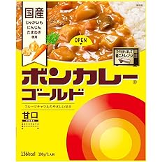 大塚食品 ボンカレー ゴールド 甘口 レンジ調理対応 180g×5個