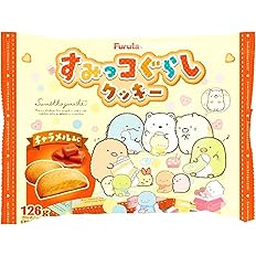 【47%OFF】【797円】 フルタ製菓 すみっコぐらしクッキー キャラメルあじ 126g×4袋