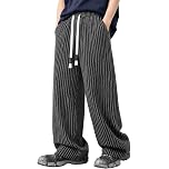 【73%OFF】【999円】 KOTRBOY メンズ ストレッチ 魚骨ストライプ カジュアルパンツ