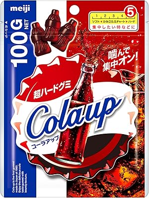 【9%OFF】明治 超ハードグミ コーラアップ 100g×6個 税込1,071円(おトク便3種で1,017円・169.5円/個) ラムネアップ 100g×6個 税込1,028円(977円・162.8円/個)