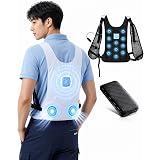 【50%OFF！】OYH ペルチェ素子冷却技術＋ファン搭載ハイブリッド冷感ベストが4,499円送料無料